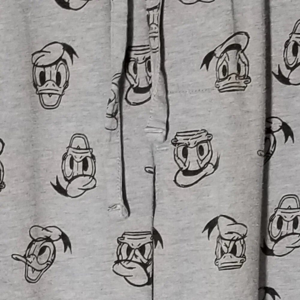 Disney Parks Donald Duck Pajama Pant Women Large Softy Comfy‎ Leisure